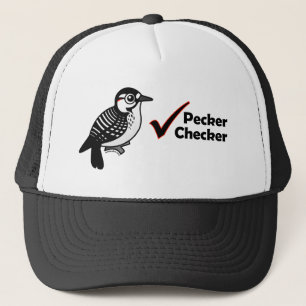 Pecker-Schachbrett Truckerkappe