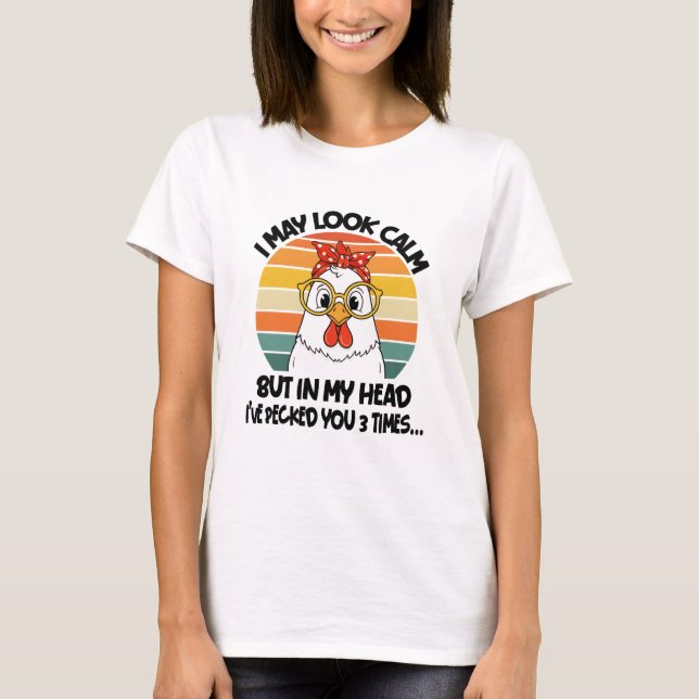 Pecking Chicken T-Shirt (Vorderseite)