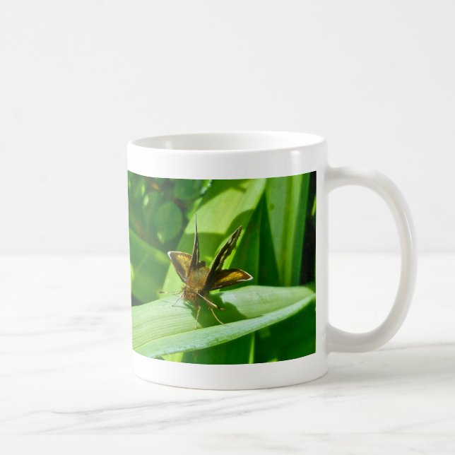 Peck's Skipper Butterfly Tasse (Rechts)