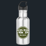 Pecos Fluss New Mexico Kajaking Edelstahlflasche<br><div class="desc">Der Fluss Pecos fließt durch schroffe Granitschluchten und Wasserfälle aus der Pecos-Wildnis und führt durch kleine,  hochgebirgige Wiesen.</div>