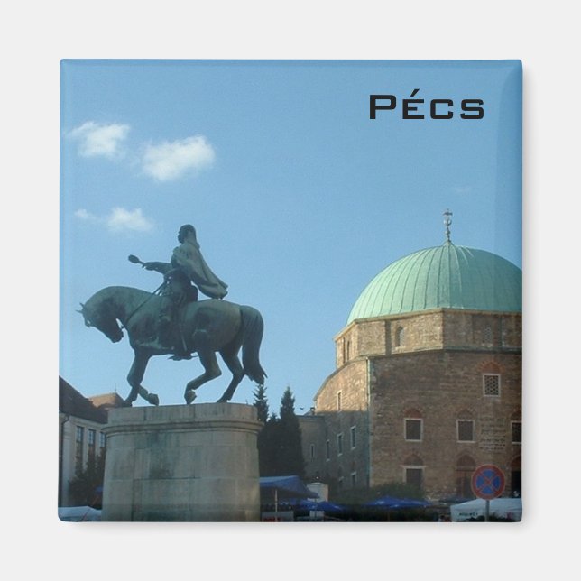 Pecs - Moschee Magnet (Vorne)