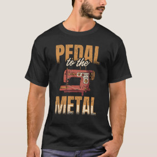 Pedal bis zur Metallabwasserkanalisation Quilabwas T-Shirt