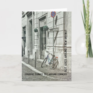PEDAL DURCH ROME Grußkarte Dankeskarte