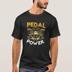Pedal Power Anti Ebike Fahrrad Rad T-Shirt