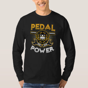 Pedal Power Anti Ebike Fahrrad Rad T-Shirt