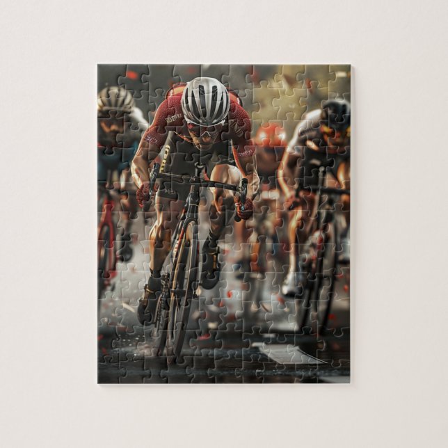Pedal Power: Das Peloton-Erlebnis Puzzle (Vertikal)