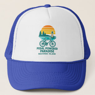 Pedal Powered Paradise Mackinac Island Truckerkappe