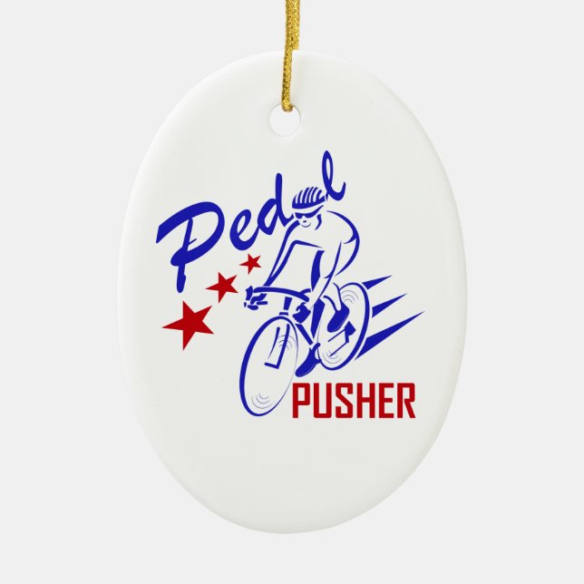 Pedal Pusher Keramikornament (Vorne)