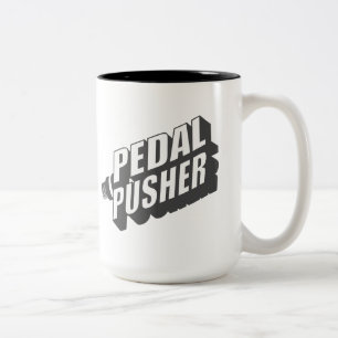 Pedal-Schieber-Tasse Zweifarbige Tasse