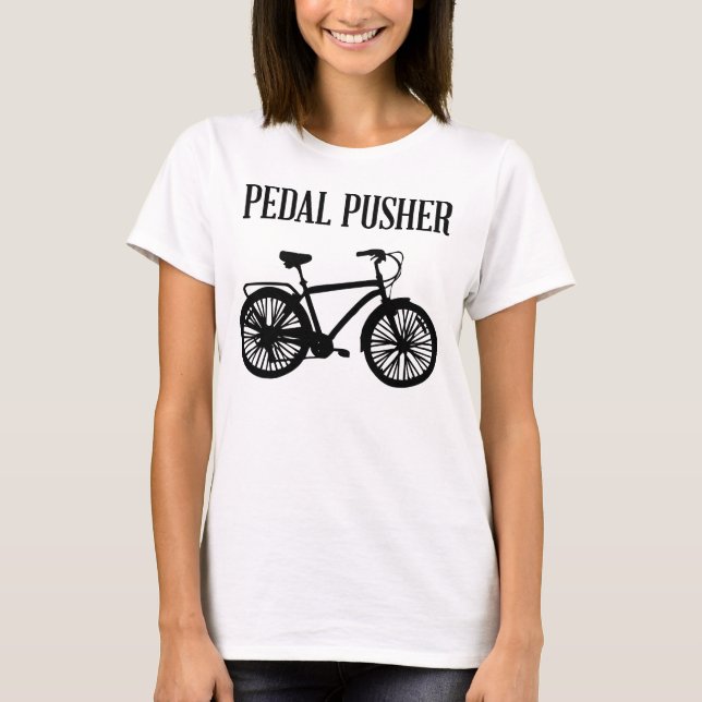 Pedal-Schieberfahrrad-T - Shirt (Vorderseite)