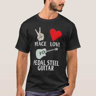 Pedal-Steel-Gitarre Instrument Pedal-Steel-Gitarri T-Shirt