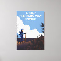 Peddars Way Norfolk Wanderposter