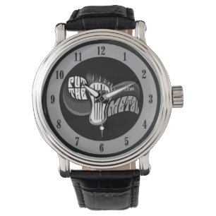 Peddle to Metal Pocket Watch Armbanduhr