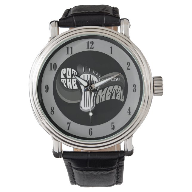 Peddle to Metal Pocket Watch Armbanduhr (Vorderseite)