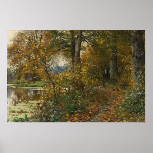 Peder Monsted - Charlottendun Forest Poster