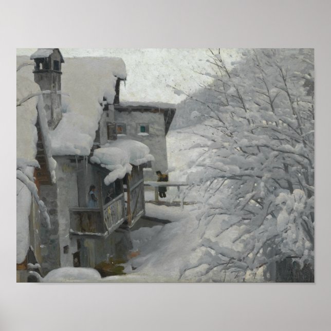 Peder Monsted - Ponte-Campovasto Poster (Vorne)