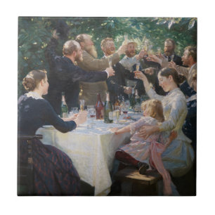 Peder Severin Kroyer - Angesagt, Angesagt, Hurrah! Fliese