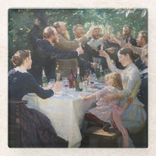 Peder Severin Kroyer - Angesagt, Angesagt, Hurrah! Glasuntersetzer