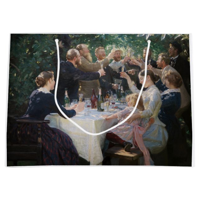 Peder Severin Kroyer - Angesagt, Angesagt, Hurrah! Große Geschenktüte (Vorderseite)