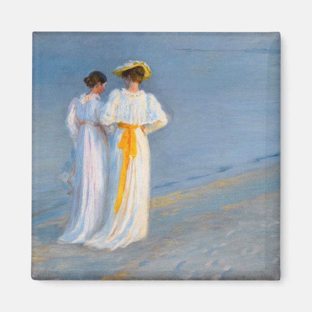 Peder Severin Kroyer - Anna Ancher & Marie Kroyer Magnet (Vorne)