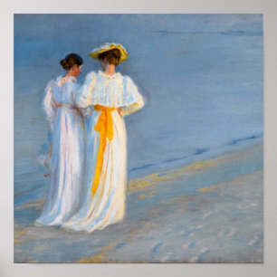 Peder Severin Krøyer - Anna Ancher & Marie Krøyer Poster