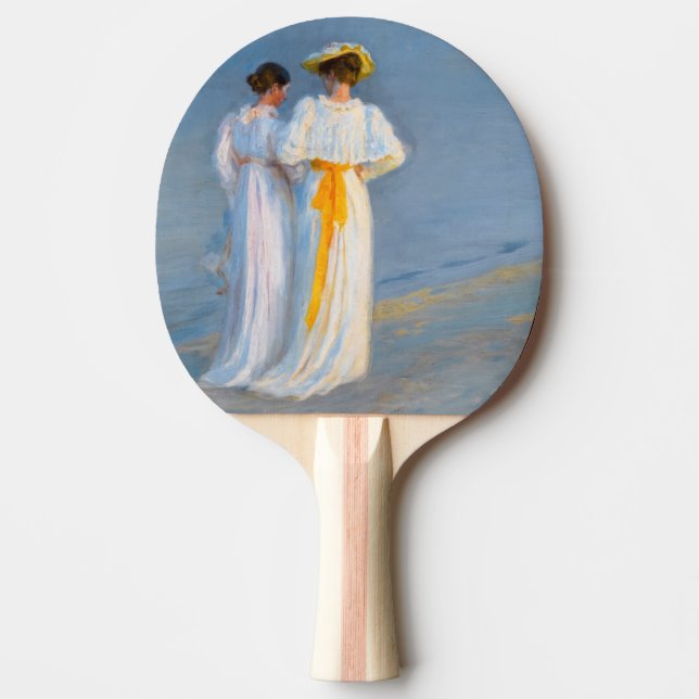 Peder Severin Kroyer - Anna Ancher & Marie Kroyer Tischtennis Schläger (Vorderseite)
