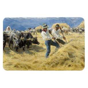 Peder Severin Kroyer - Bedrohung in den Abruzzen Magnet