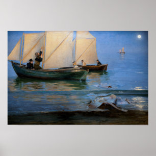 Peder Severin Kroyer - Fischerboote Poster