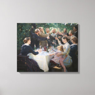 Peder Severin Kroyer - Hip, Hip, Hurra! Leinwanddruck