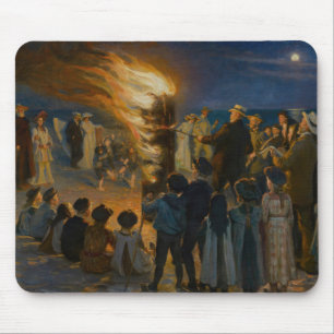 Peder Severin Kroyer - Johannisfeuer Mousepad