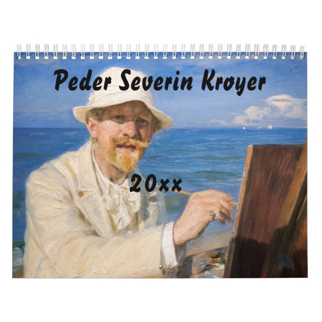 Peder Severin Kroyer Kalender (Titelbild)