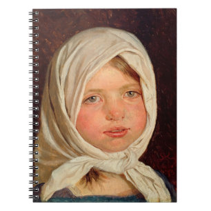 Peder Severin Kroyer - Kleines Mädchen aus Hornbae Notizblock
