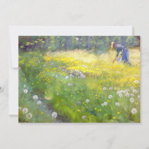 Peder Severin Kroyer - Marie Kroyer im Garten Einladung