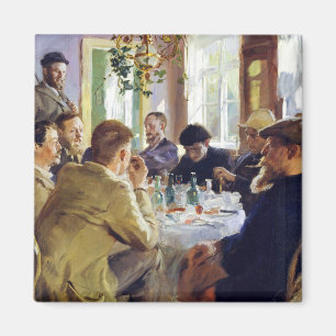 Peder Severin Kroyer - Mittagessen Magnet