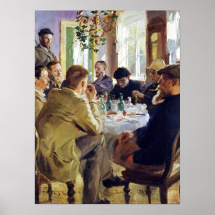 Peder Severin Kroyer - Mittagessen Poster