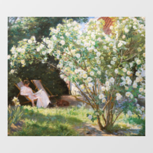 Peder Severin Kroyer - Rose Fensteraufkleber