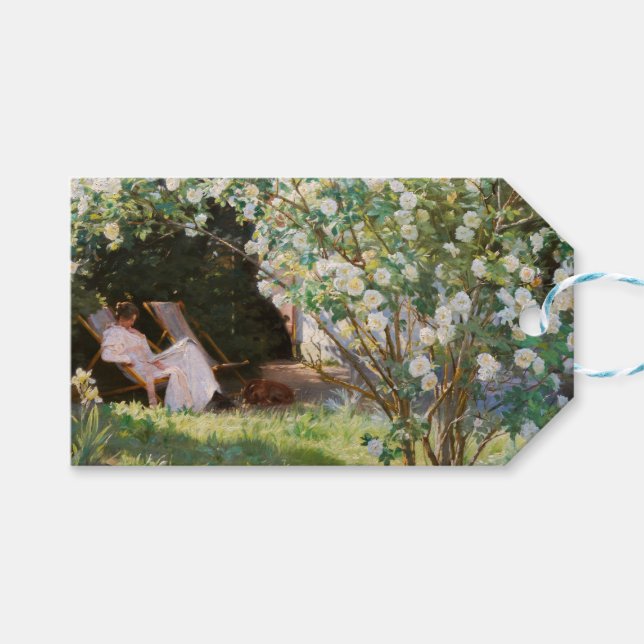 Peder Severin Kroyer - Rose Geschenkanhänger (Vorderseite (Horizontal))