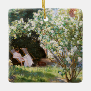 Peder Severin Kroyer - Rose Keramikornament