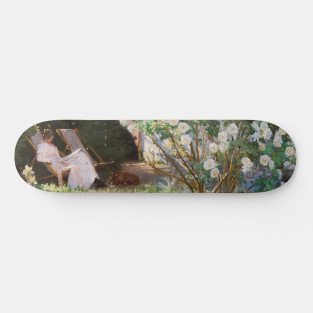 Peder Severin Kroyer - Rose Skateboard (Horizontal)