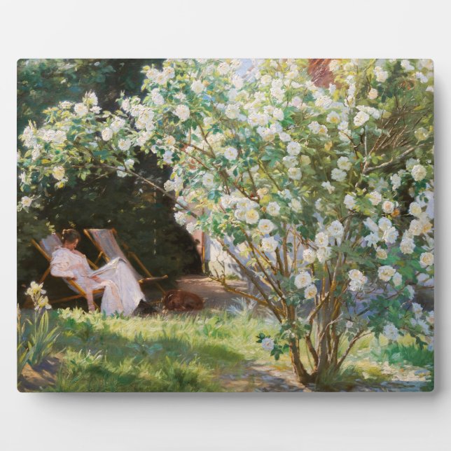 Peder Severin Krøyer - Rosen Fotoplatte (Vorderseite)