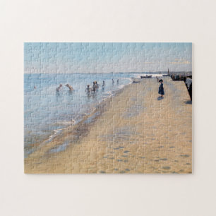 Peder Severin Kroyer - Sommertag am Skagen Beach Puzzle