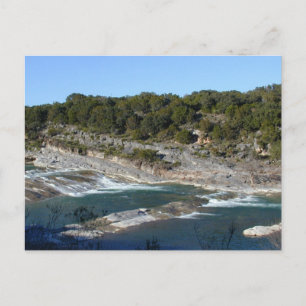 Pedernales Falls Staat Park Postkarte