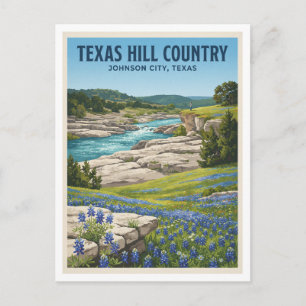 Pedernales Falls State Park Johnson City Texas Postkarte