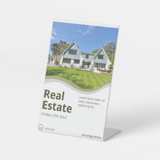 Pedestal Sign Sockelschild