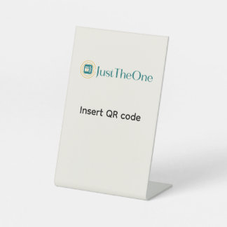 Pedestal Sign Sockelschild