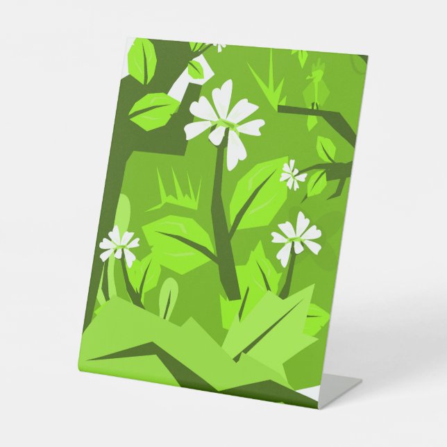 Pedestal Sign Sockelschild (Vorderseite)