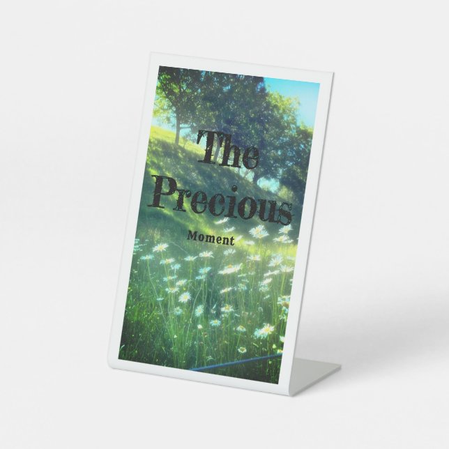 Pedestal Sign Sockelschild (Vorderseite)