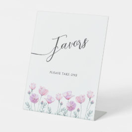 Pedestal Unterschrift für Brautdusche. Sockelschild