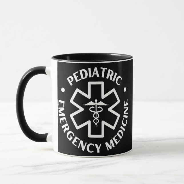 Pediatric emergency medicine Doctor Nurse Medical Tasse (Links)