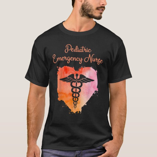 Pediatric Emergency Nurse  Nurses Graduation Caduc T-Shirt (Vorderseite)